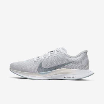 Nike Zoom Pegasus Turbo 2 - Női Futócipő - Platina/Szürke/Fehér